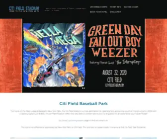 Citifieldstadium.com(The Citi Field Baseball Park) Screenshot