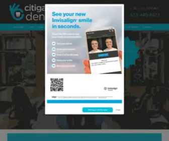 Citigatedental.ca(Citigate Dental) Screenshot