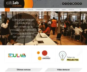 Citilab.eu(Citilab, laboratori ciutadà d'innovació social i tecnològica) Screenshot