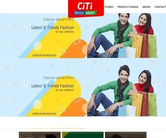 Citimegamart.com(New Shop Responsive web template) Screenshot