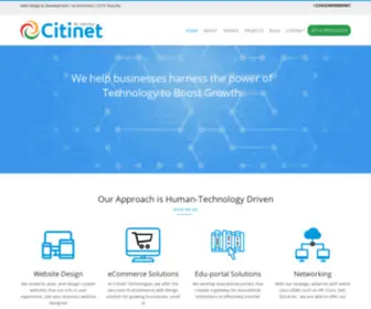 Citinet.com.ng(Citinet Technologies) Screenshot