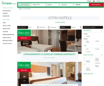 Citinhotels.com(Citin Hotels) Screenshot