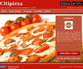 Citipizza.com(Citipizza Arlington) Screenshot