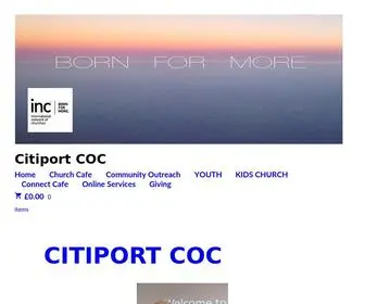 Citiportcoc.net(Citiport COC) Screenshot