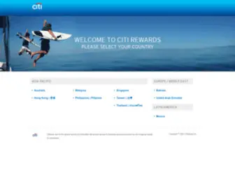 Citirewards.com(Citi Rewards) Screenshot