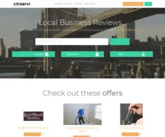 Citiservi.com(Citiservi USA) Screenshot