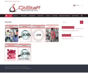 Citistaffsolutions.com(Citistaff) Screenshot