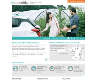 Citiz.fr(Location de voitures partagées Citiz) Screenshot