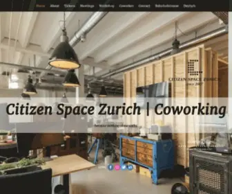 Citizen-Space.ch(Because working alone sucks) Screenshot