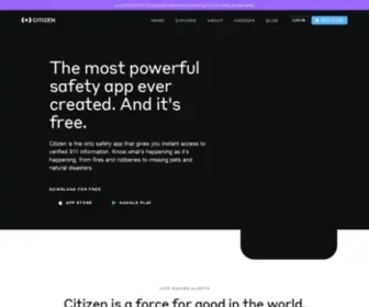 Citizen.com(Connect and stay safe) Screenshot
