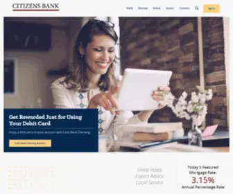 Citizenbank.com(Business & Personal Banking) Screenshot