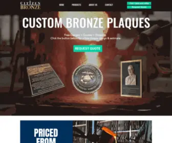 Citizenbronze.com(Citizen Bronze) Screenshot