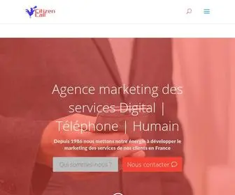 Citizencall.fr(Accueil) Screenshot