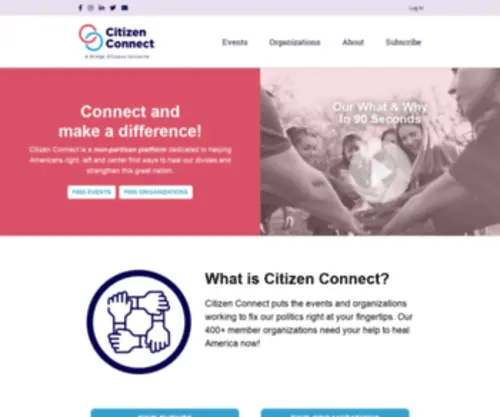 Citizenconnect.us(Citizen Connect) Screenshot