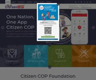 Citizencop.org(Web Server's Default Page) Screenshot