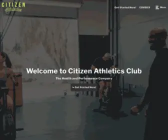 Citizencrossfit.com(Gym key=“gym) Screenshot