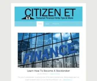 Citizenet.com(Citizen ET) Screenshot