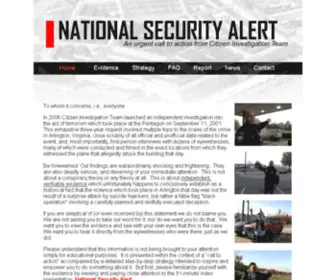 Citizeninvestigationteam.com(NATIONAL SECURITY ALERT) Screenshot