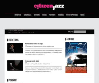 Citizenjazz.com(Citizen Jazz) Screenshot