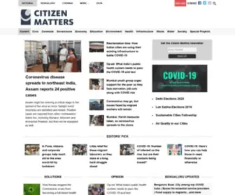 Citizenmatters.in(Citizen Matters) Screenshot
