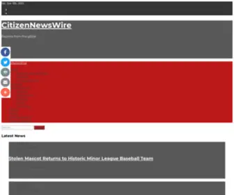 Citizennewswire.com(Home : CitizenNewsWire) Screenshot