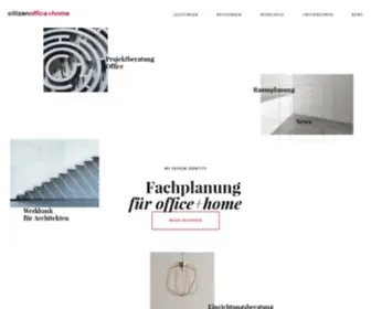 Citizenoffice.de(Fachplanung von Office und Home) Screenshot