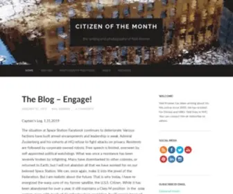 Citizenofthemonth.com(Citizen of the Month) Screenshot