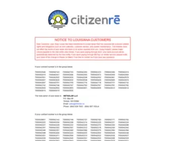 Citizenre.com(The Citizenre Corporation) Screenshot