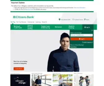 Citizensbank.com(Citizens Bank) Screenshot