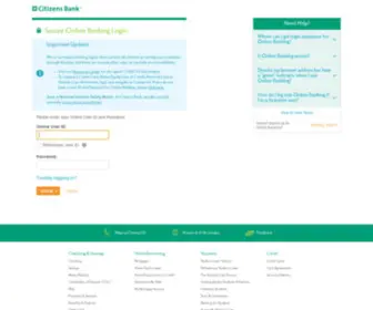 Citizensbankonline.com(Personal Finance) Screenshot