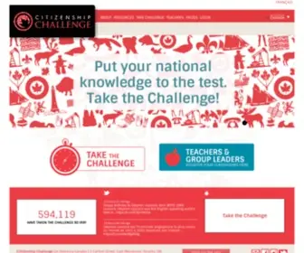 Citizenshipchallenge.ca(Citizenship Challenge) Screenshot