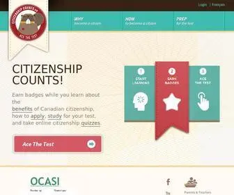 Citizenshipcounts.ca(Ace The Test) Screenshot