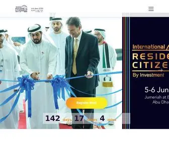 Citizenshipexpo.com(Citizenship Expo 2020 Abu Dhabi) Screenshot