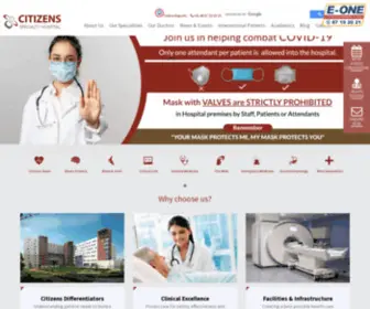 Citizenshospitals.com(Best Multi Specialty Hospital in Hyderabad) Screenshot