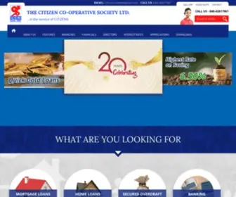 Citizensociety.co.in(The Citizen Co) Screenshot