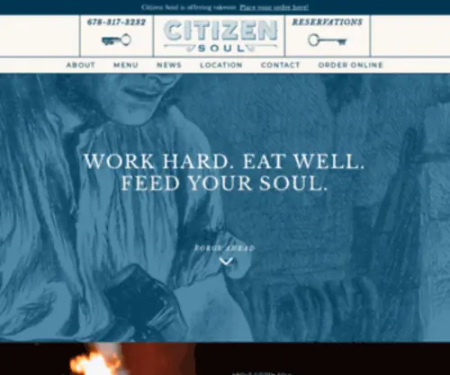 Citizensoul.com(Citizen Soul) Screenshot