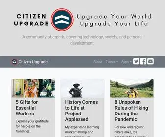 Citizenupgrade.com(Citizen Upgrade) Screenshot