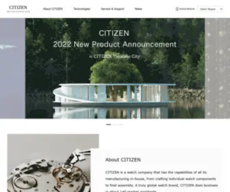 Citizenwatch-Global.com(CITIZEN WATCH Global Network) Screenshot