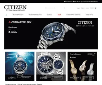 Citizenwatchshop.co.za(Citizen Watch Shop) Screenshot