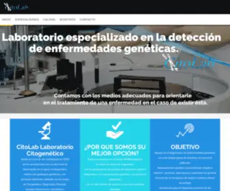 Citolab.mx(Laboratorio) Screenshot