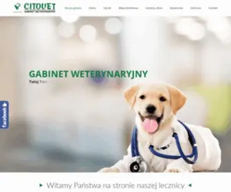 Citovet.pl(Gabinet weterynaryjny) Screenshot