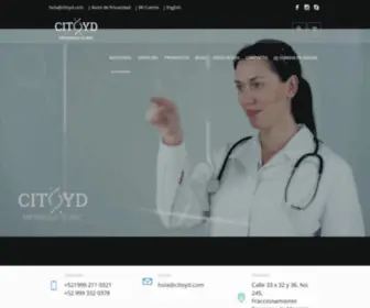 Citoyd.com(Clínica de obesidad en Mérida) Screenshot