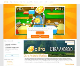 Citra-Emu.org(Nintendo 3DS Emulator) Screenshot