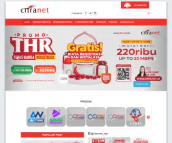 Citra.net.id(JEMBATAN CITRA NUSANTARA) Screenshot