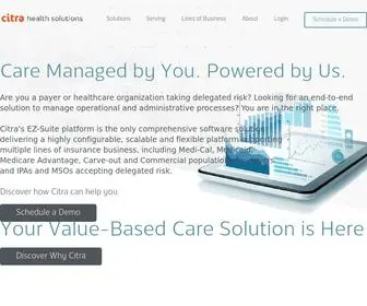 Citrahealth.com(Cedar Gate Technologies) Screenshot