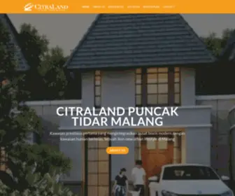 Citralandtidarmalang.com(Citraland Puncak Tidar Malang) Screenshot