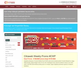 Citraweb.com(MikroTik) Screenshot