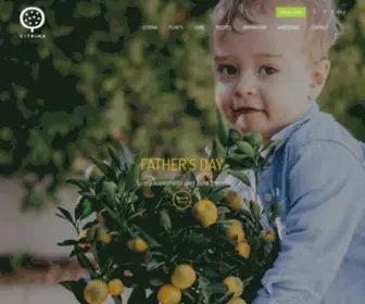 Citrina-Plants.com(Miniature Citrus Plants) Screenshot