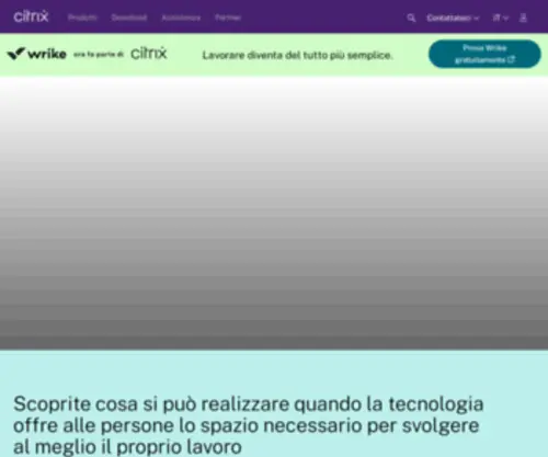 Citrix.it(Citrix workspace software delivers the business technology) Screenshot