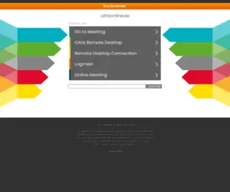 Citrixonline.de(GoToMeeting) Screenshot